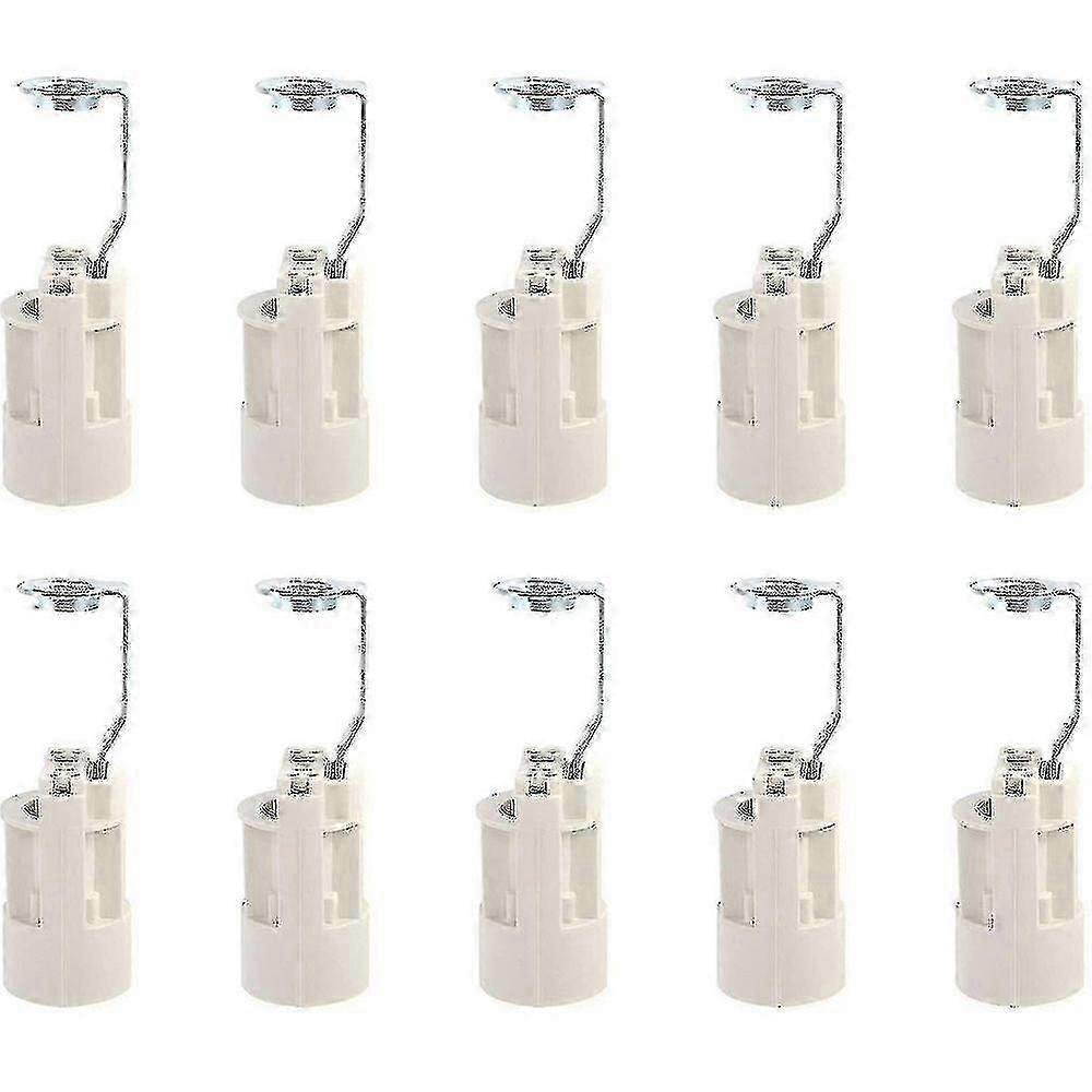 10 Pcs E14 Bulb Base Adjustable E14 Lamp Sockets Converter E14 Sockets Candle Lamp Holder