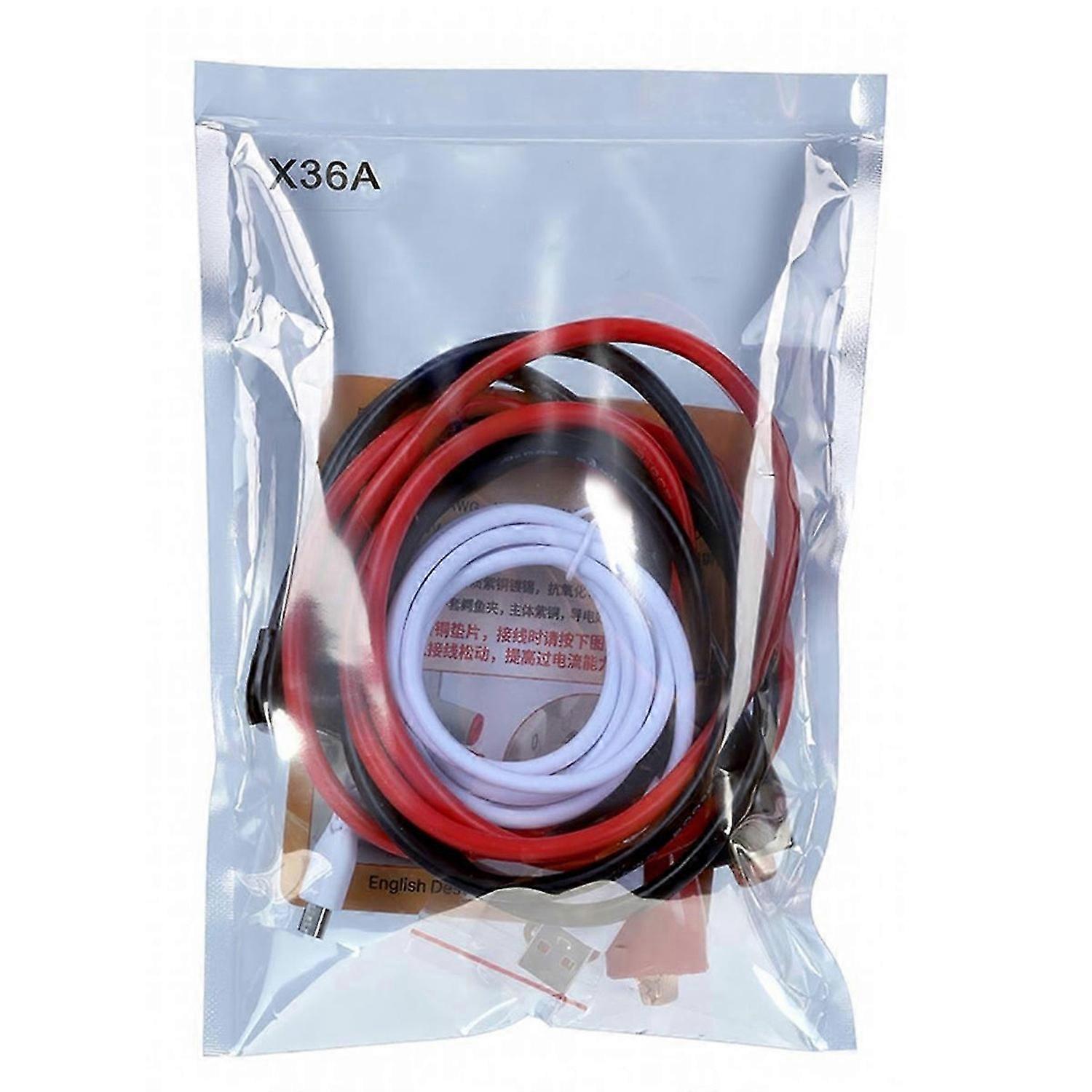 RD X36A 36A Connector to Alligator Clip Test Cable