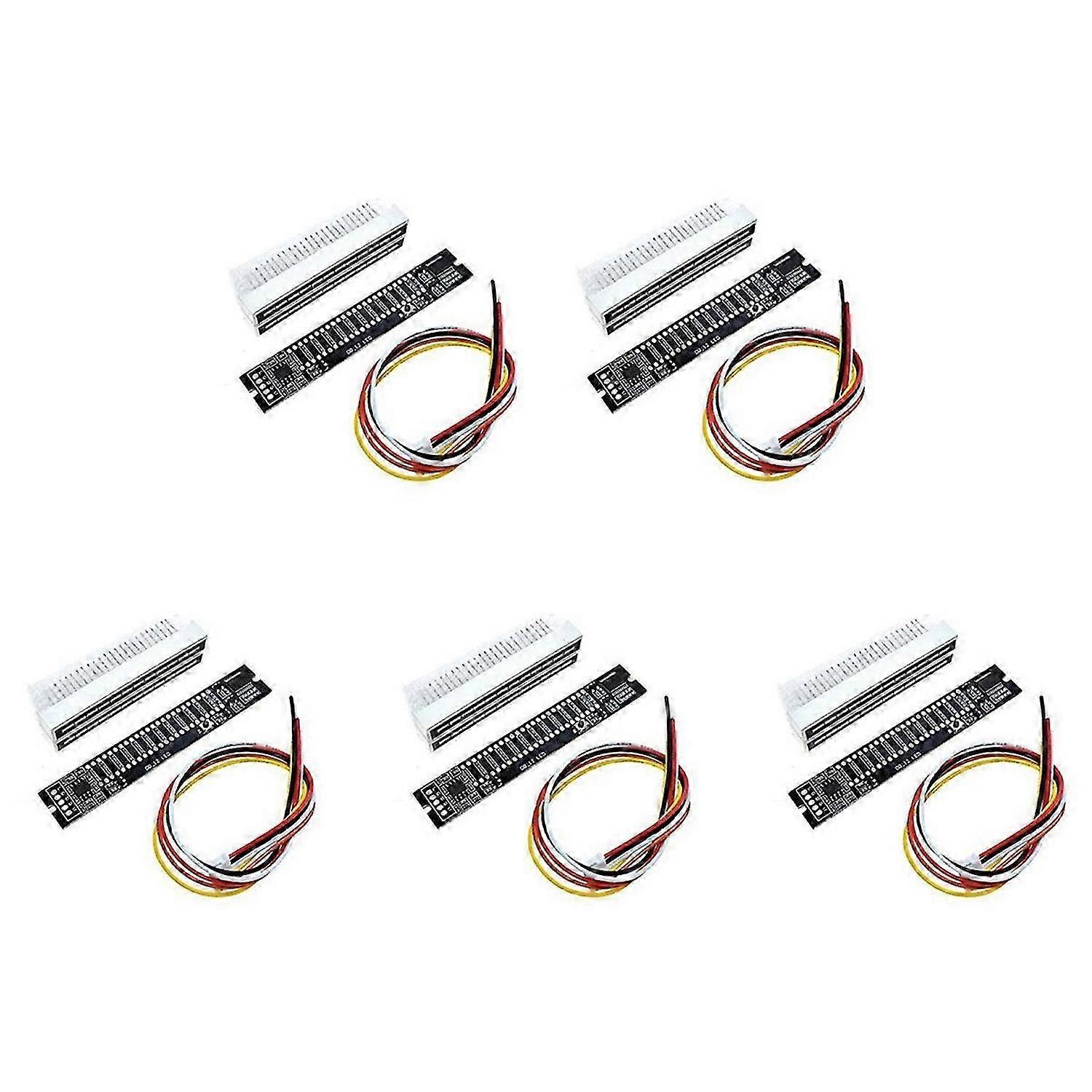 Mini Dual 12 Level Indicator VU Meter with AGC Mode, DIY KITS