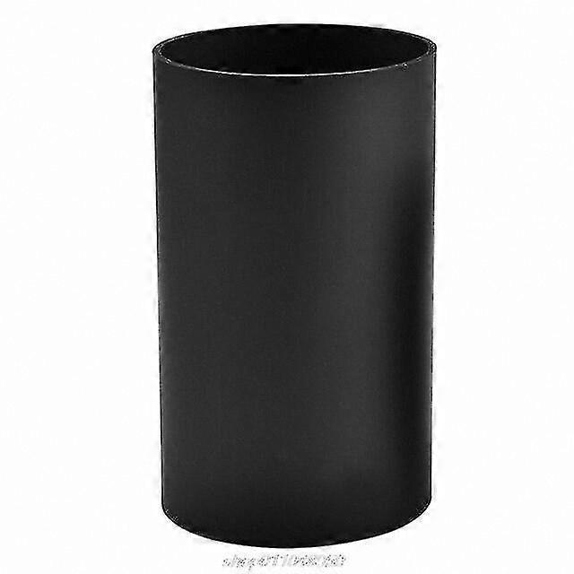 Black Cylinder Utensil Organizer for Kitchen Tools and Tableware Storage