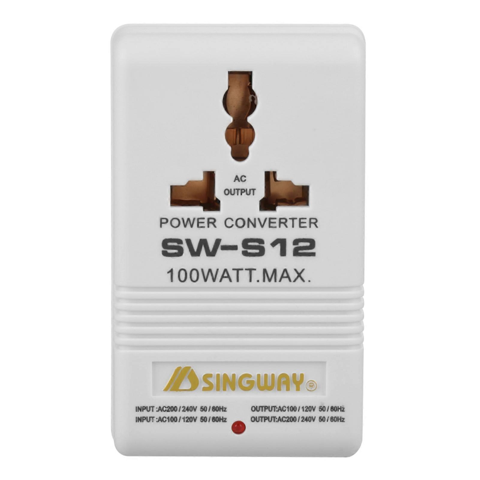 100W Step-up/Step-down Voltage Converter Transformer (CN Standard Plug)