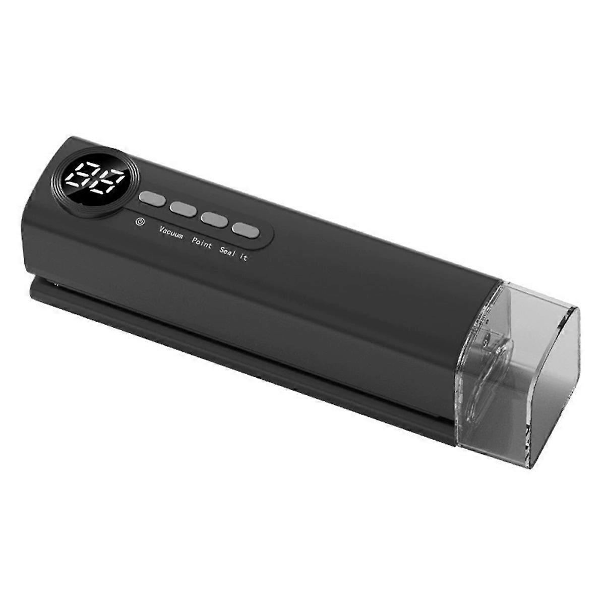 Compact Vacuum Sealer Comes with Mesh and Ziplock Bags Mini Vacuum Sealer for Home Use Food Packagi