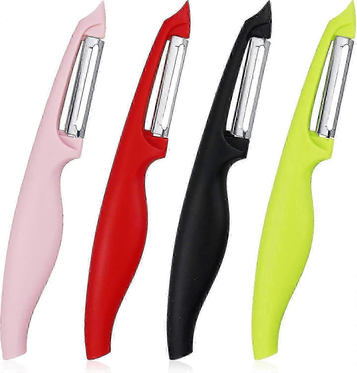 4件装削皮器土豆削皮器旋转果蔬削皮器厨房用Good Grip不锈钢苹果削皮器带防滑手柄fg2025031702209