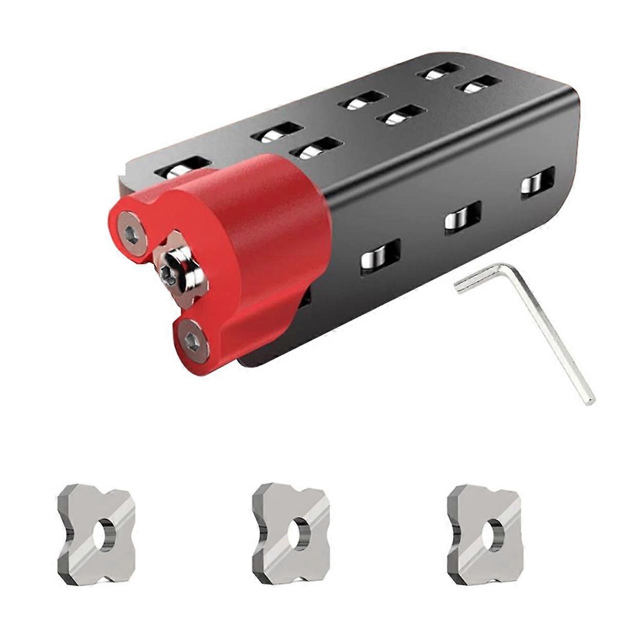 R1/R1.5/R2/R3 Chamfering Tool Woodworking High Strength Hand Planer Aluminium Alloy Trimming Edge B