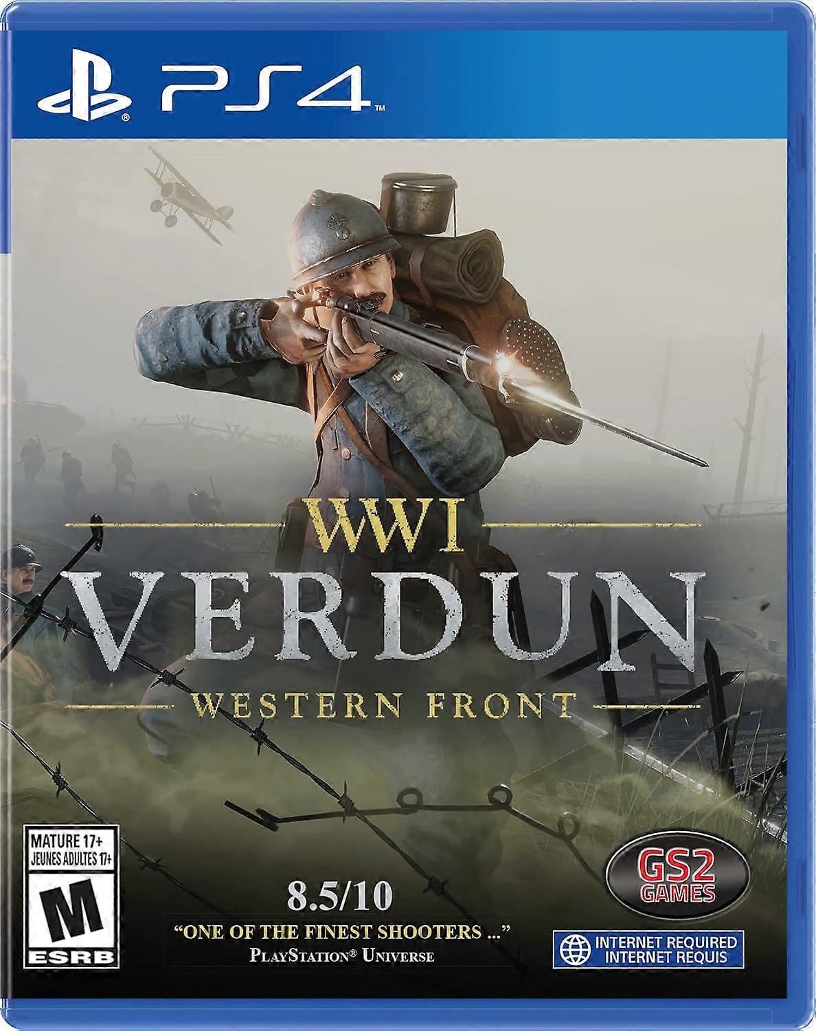 WWI Verdun Western Front PS4 Game