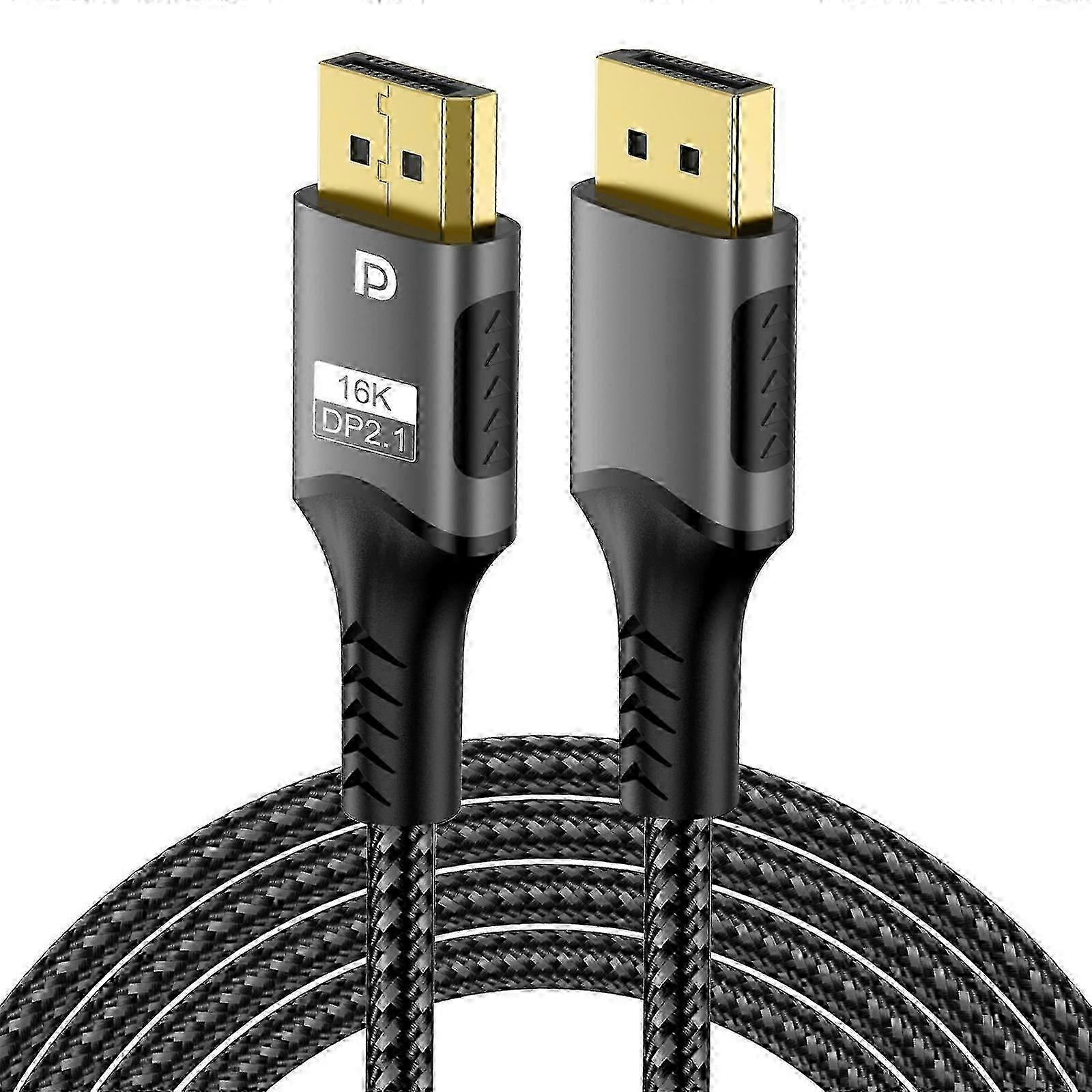 16K 8K@120Hz 4K@240Hz 80Gbps HDMI 2.1 Cable with Dynamic HDR for Laptop TV Gaming Monitor