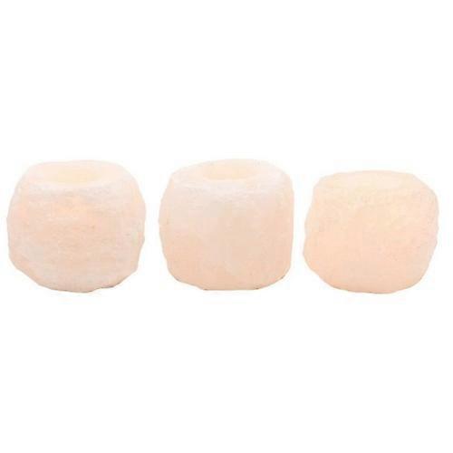Serenity Natural Stone Tealight Holder (Pack of 3)