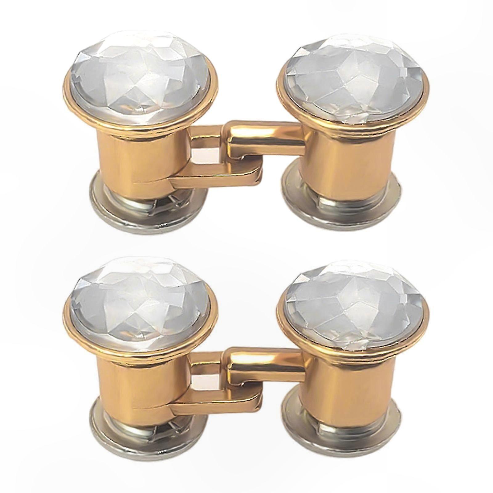 Waist Cinching Button for Jeans and Trousers No Sewing Required Multi-Color Flat Back Fastener for Loose Pants Clothing Clasp Accessory