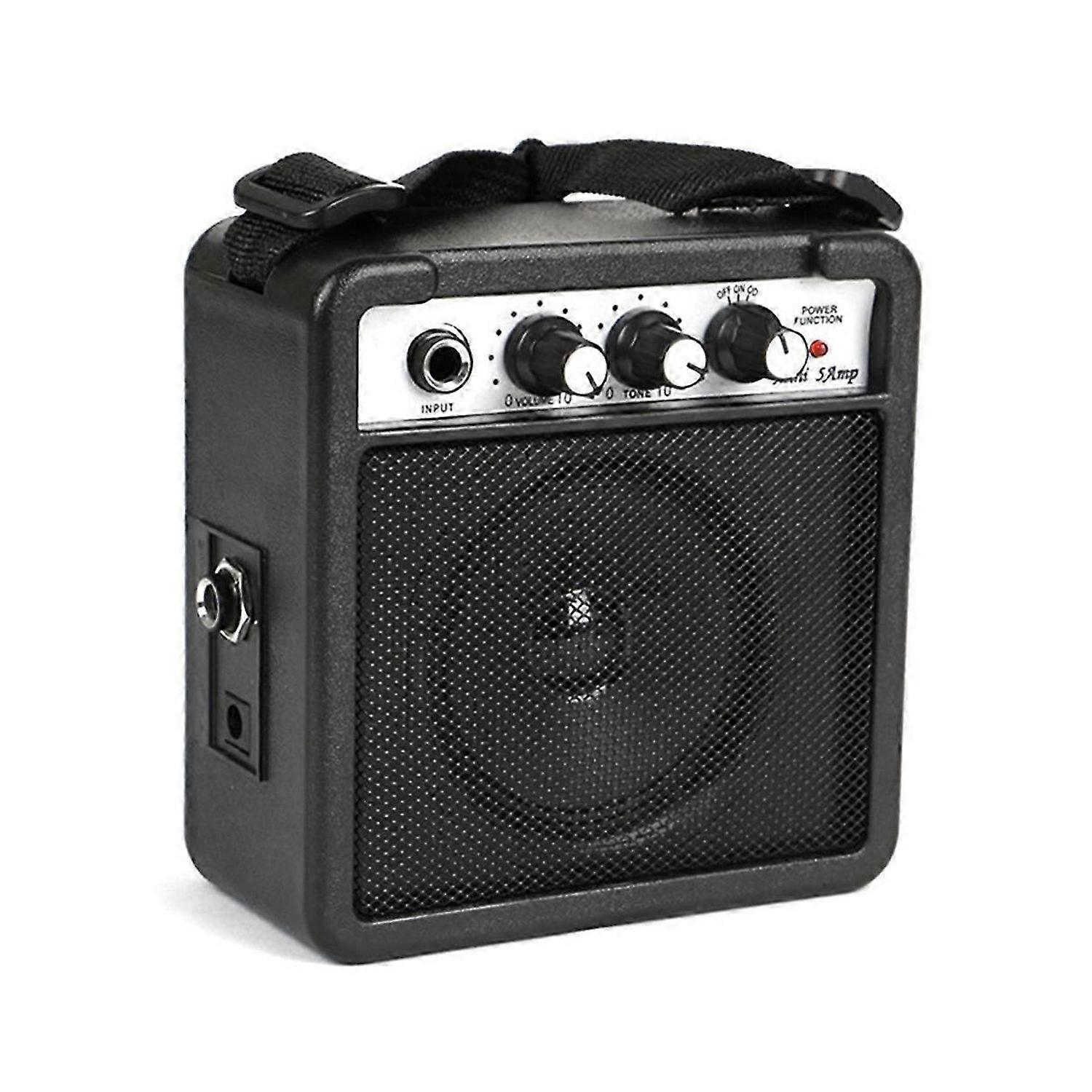 5W Guitar Amplifier Amp Speaker With Volume Tone Adjustment Overdrive