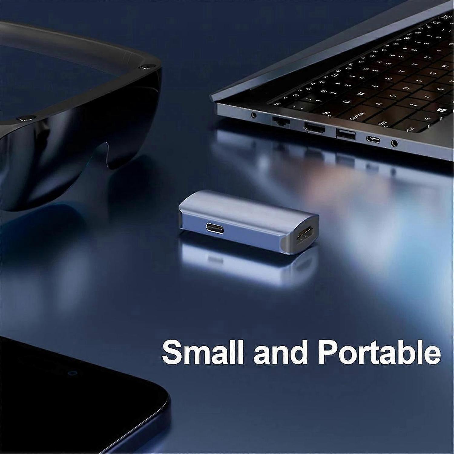 -Compatible to Type C Converter 4K60HZ Compatible with for , Air, Air,Switch Base, Base
