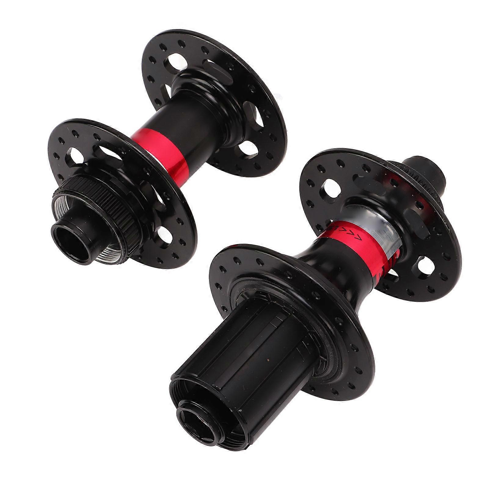 Bike Hub Set 4 Sealed Bearings 32H 9-13 Speed Center Lock Hub