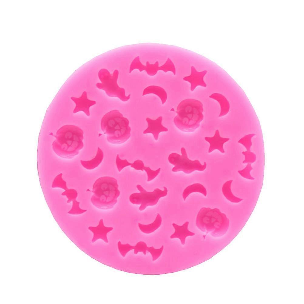Halloween Fondant Molds Silicone Cake Mold for Baking Use Pink