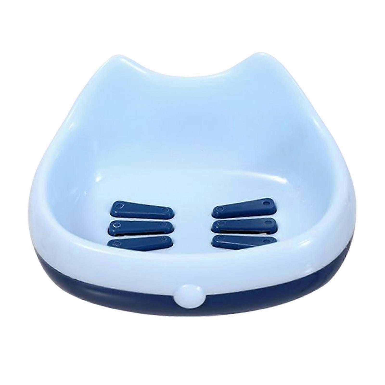 Cat shaped soap storage for kitchen countertop easy mount
