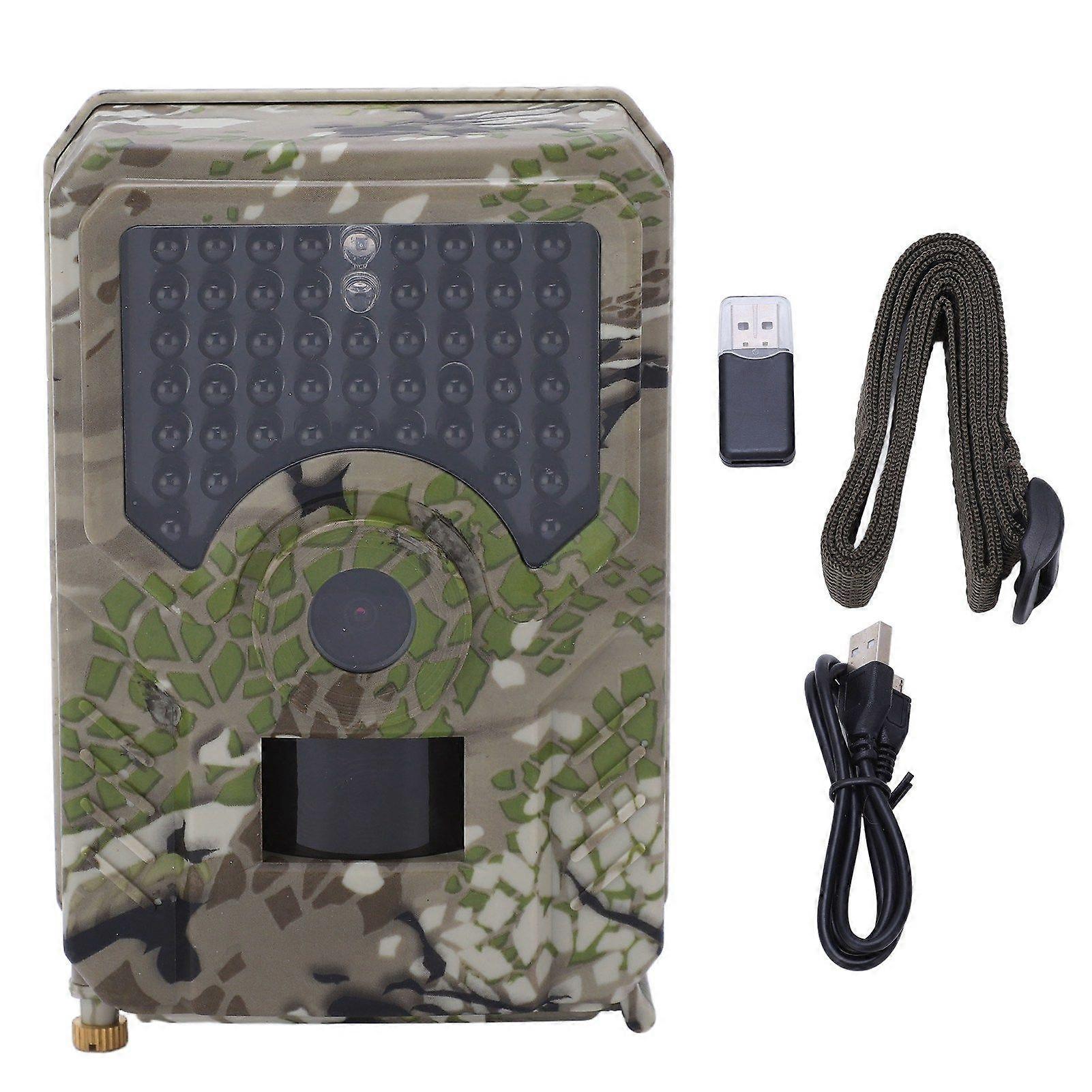 Trail Camera High Definition 12MP 1080P IP56 Waterproof 0.8s Photographing IR Hunting Game Camera for Wildlife