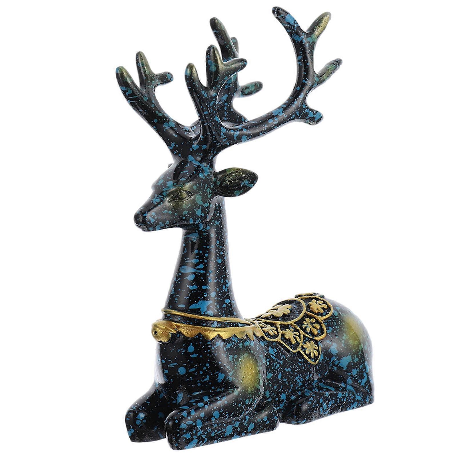 Small Deer Resin Accessory for Auto Interior Decoration 1Pcs Only