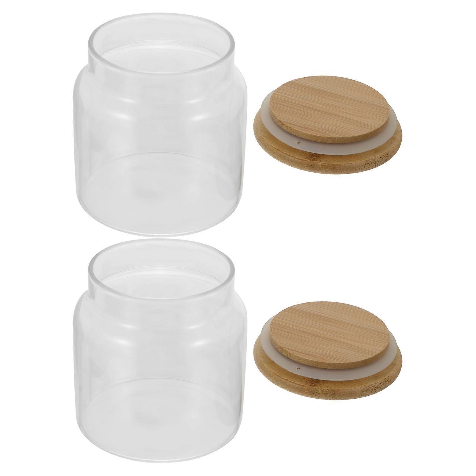 Household Sealed Jars Storage Containers for Storage 6Pcs with Lid