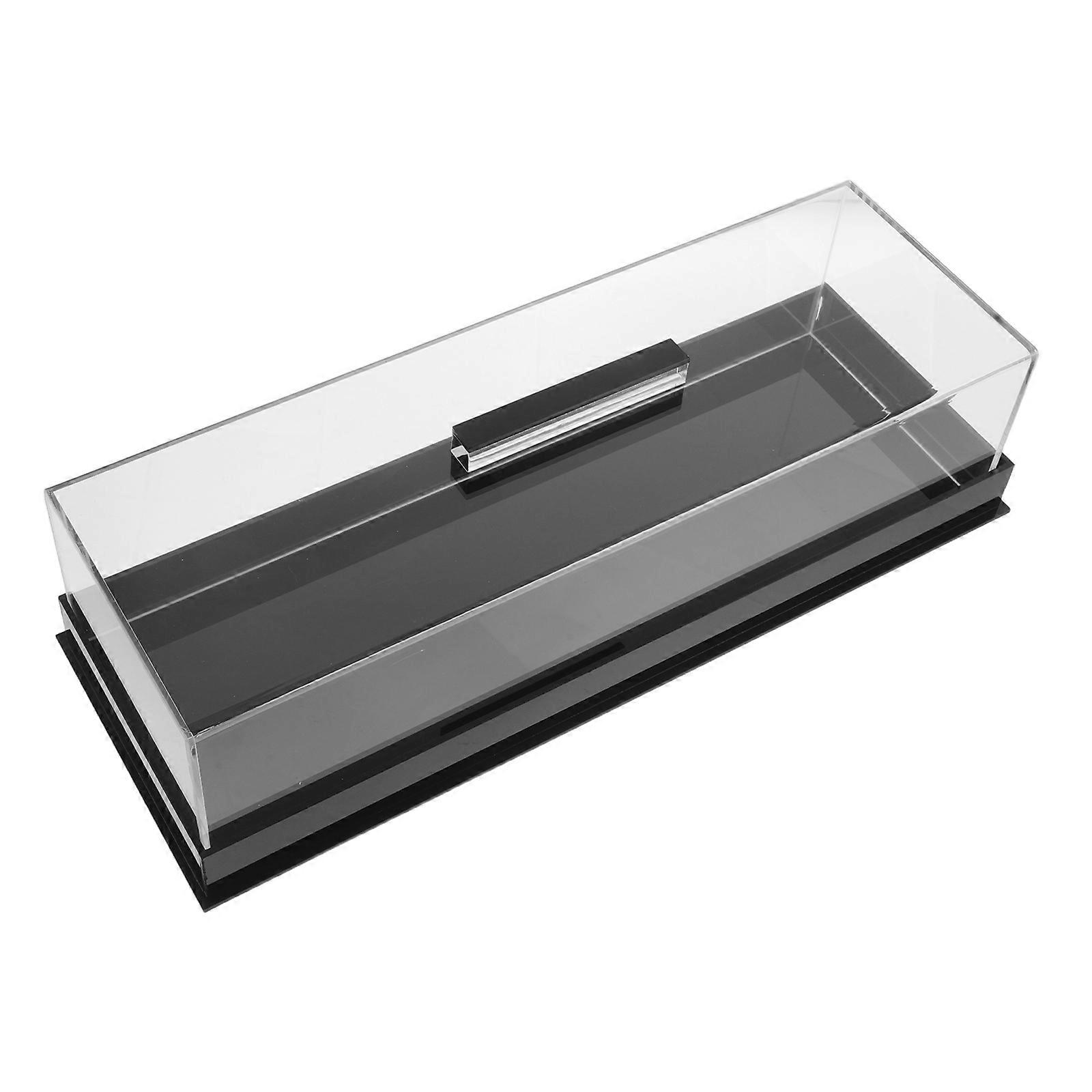 Rectangle Cake Plate with Cover Acrylic Tray 2Pcs for Dessert