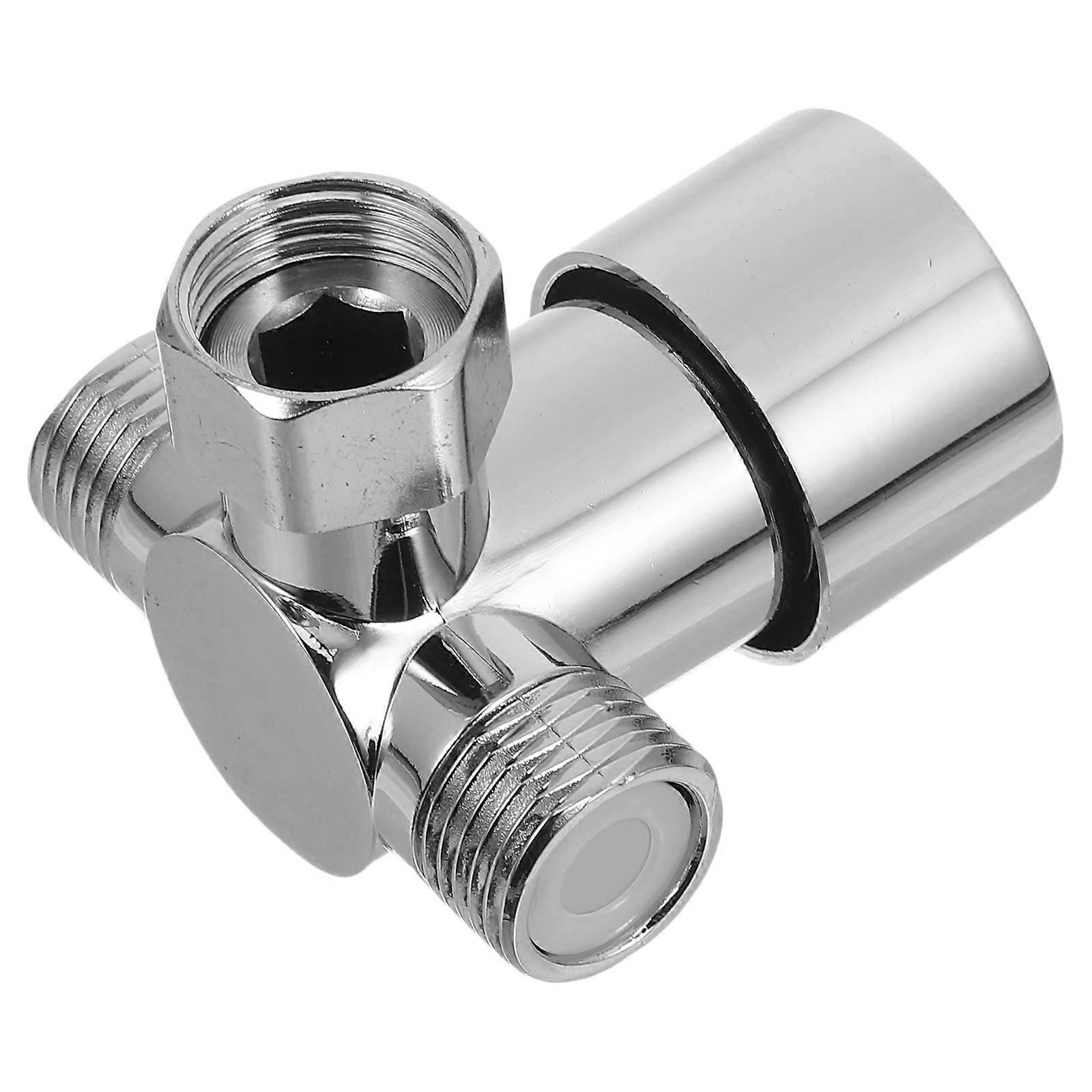 4Pcs Brass Valve For Bathroom Faucet Hot And Cold Water Mixer Temperature Control Suitable For Public Places And General Users