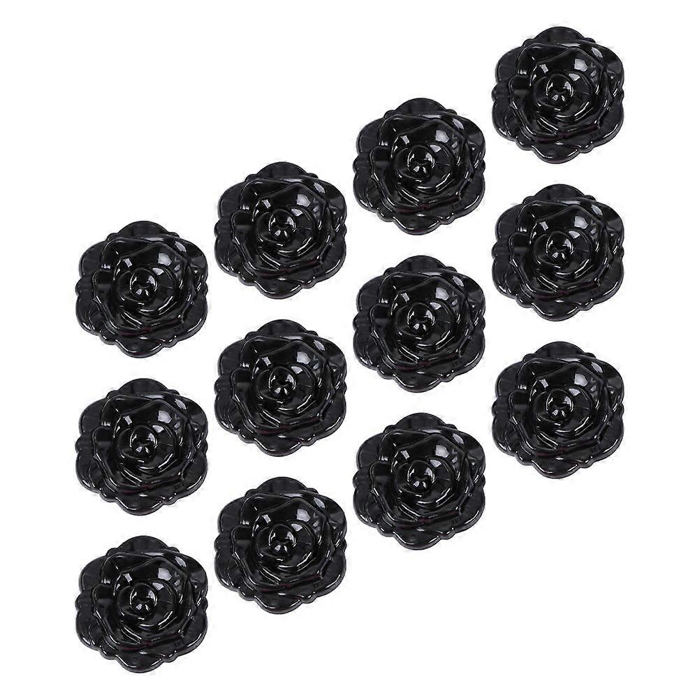 Portable Mirror for Women Double-Side Handheld Mirror Travel Size 6.5x2cm Plastic Material 12Pcs
