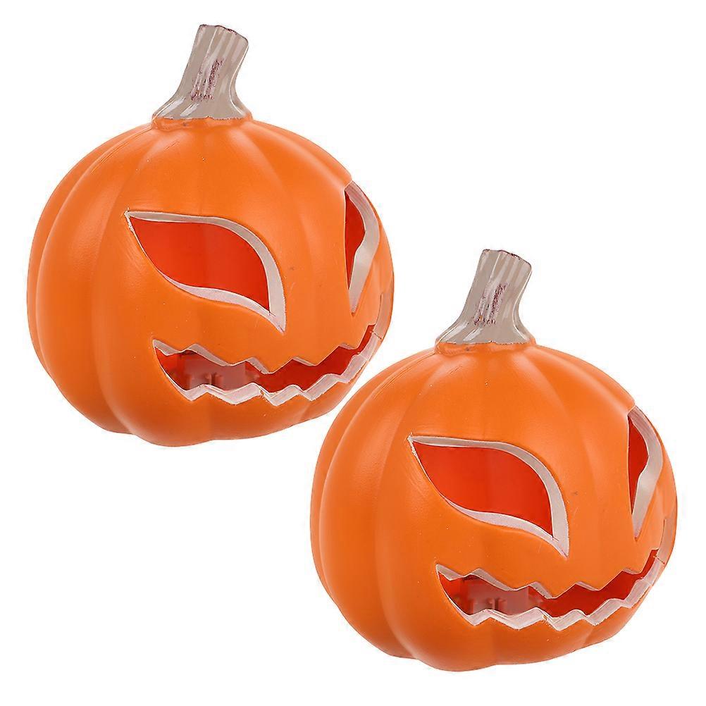 Halloween Lighted Pumpkin Lantern for Party Decoration 8Pcs