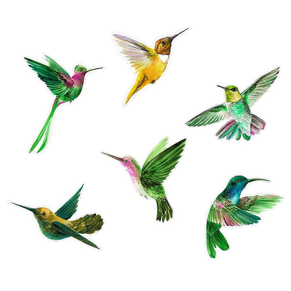 Bird Strike Window Cling Anti-Collision Sticker for Windows 3Sets Multi-Color Static Cling