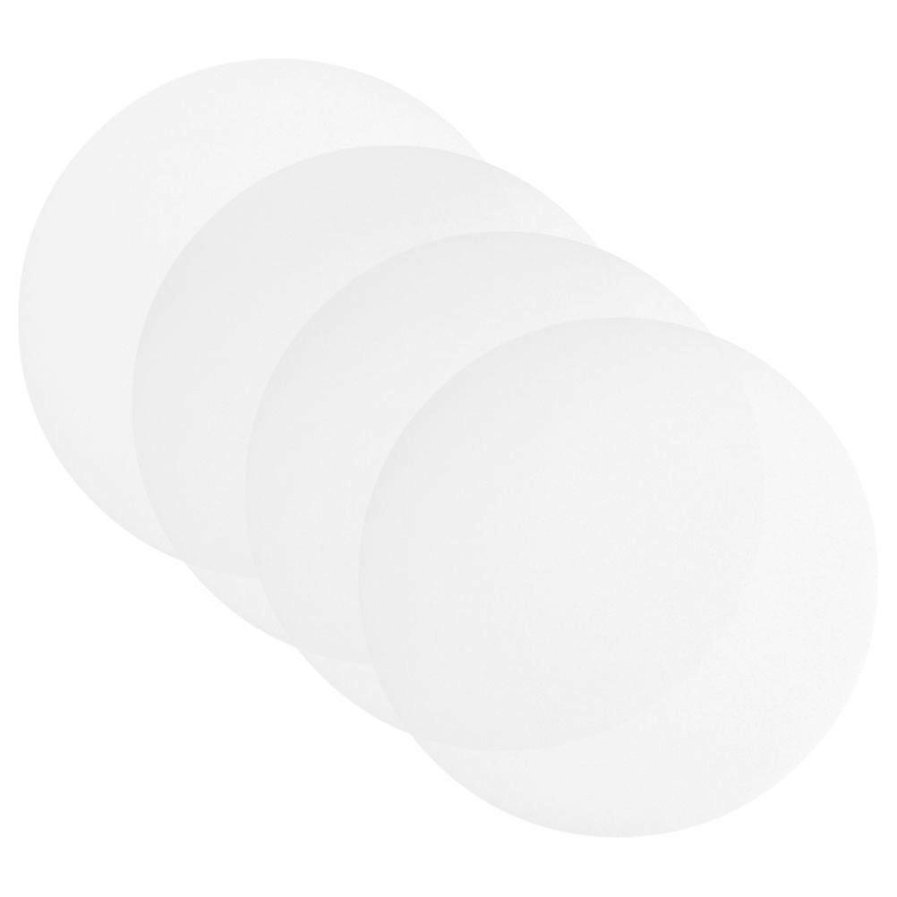 Lighting Accessory Round Lampshade Diffuser for Drum Lampshades 12Pcs White