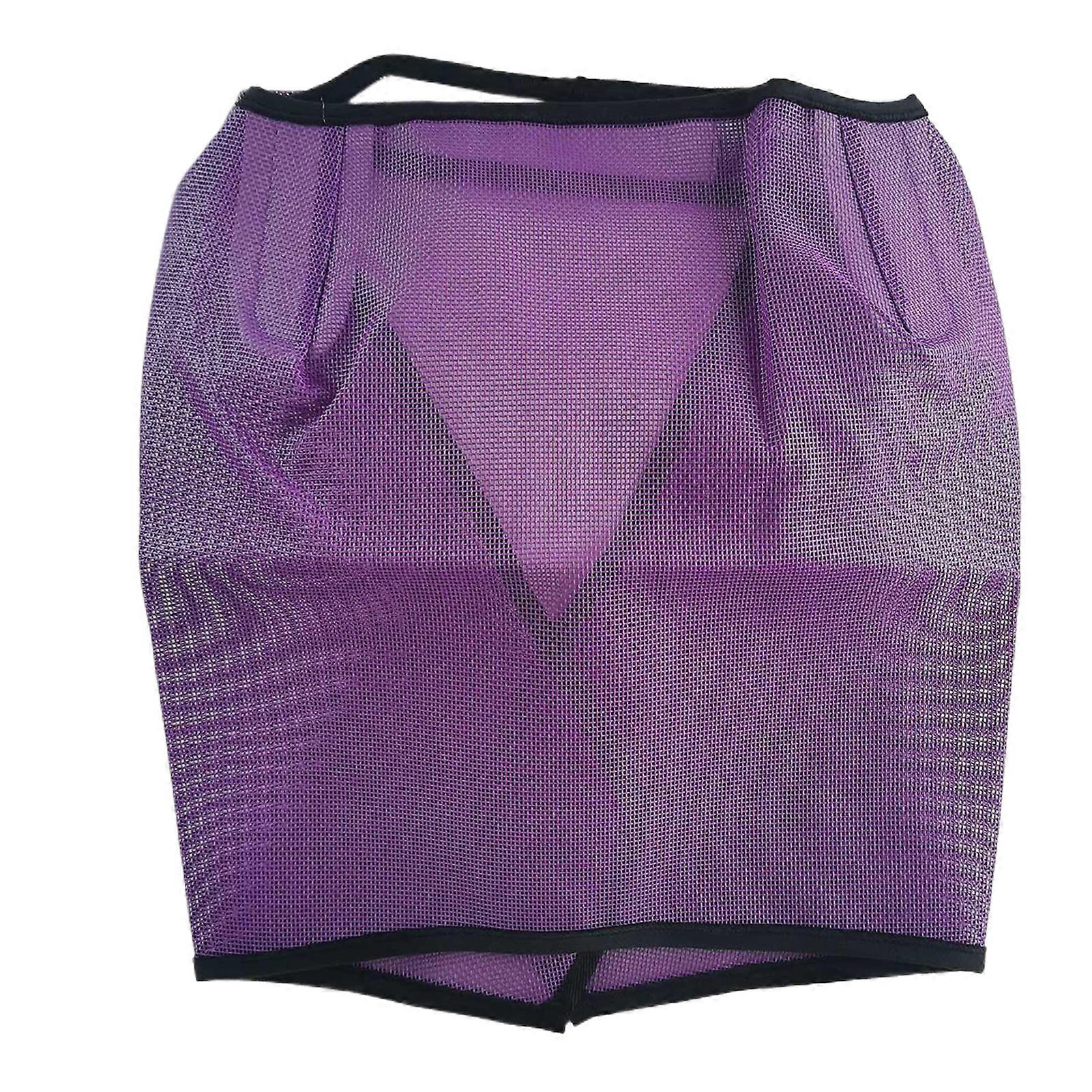 Breathable Horse Face Mask With Leopard Print Pattern For Effective Mosquito