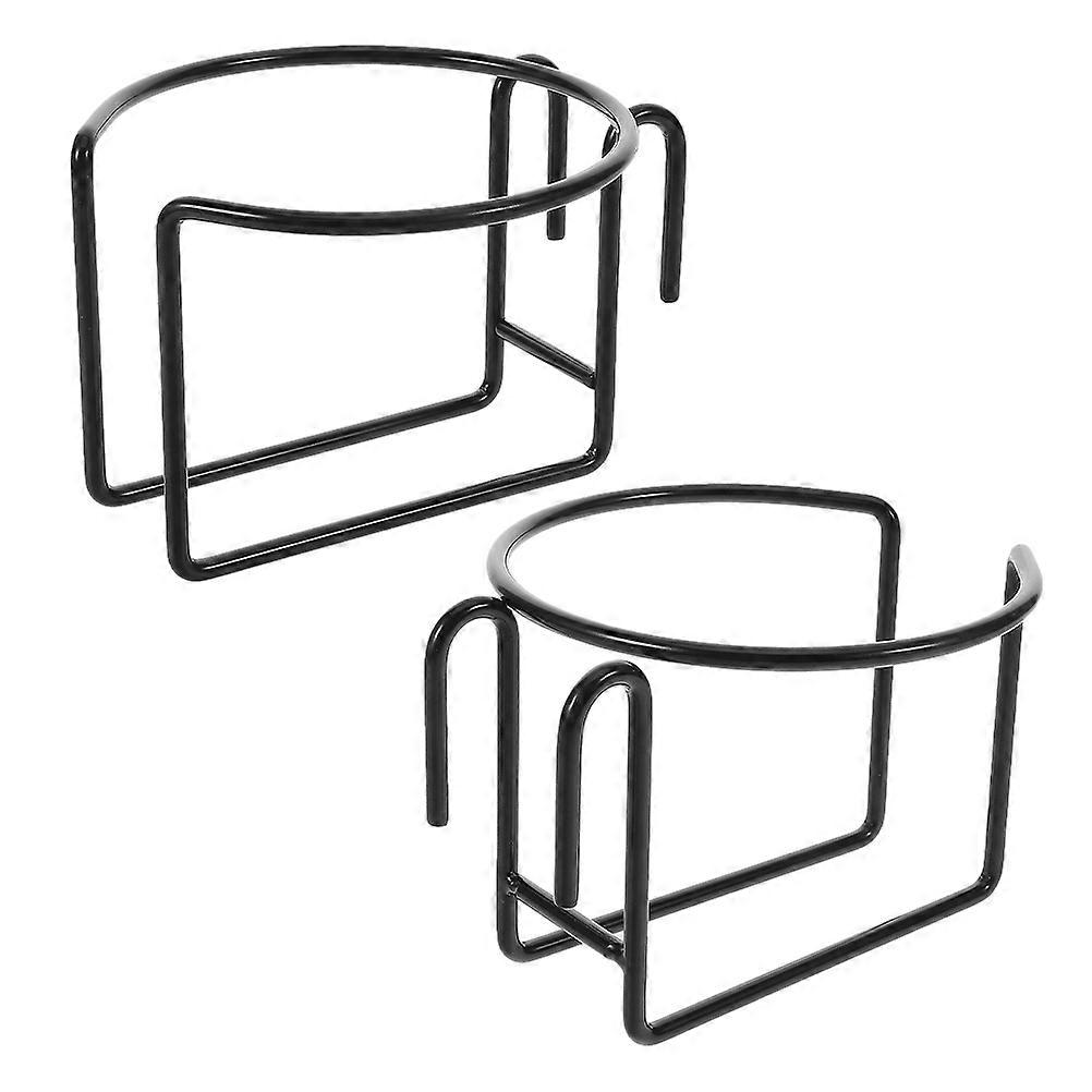 Cart Cup Holder Attachment Hanging Beverage Holder for 4Pcs