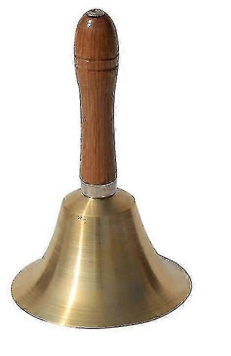 School Hand Bell Wooden Handled Last Order Bells For Adults