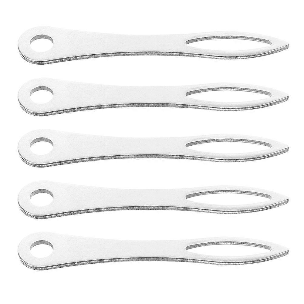 Bow Accessory Metal String Buckle for Elastic Rope Fixing 25Pcs