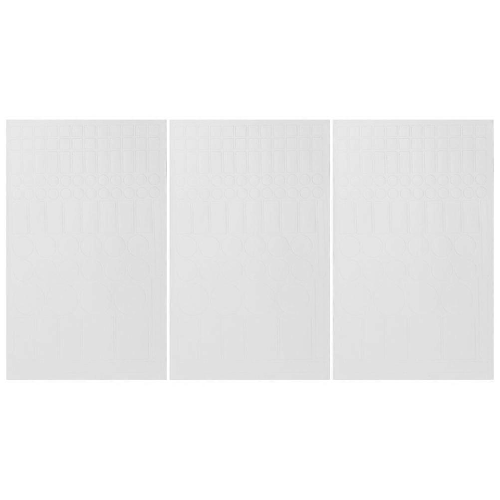 LED Light Dimming Stickers for Light with 9 Sheets White Material