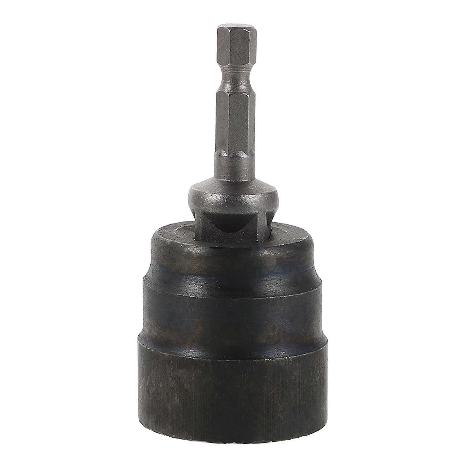Jack Drill Adapter: Lug Wrench For Car Tire Changing Labor-Saving Jack Socket Extension Tool Portable Drill Adapter For Quick Wheel Removal