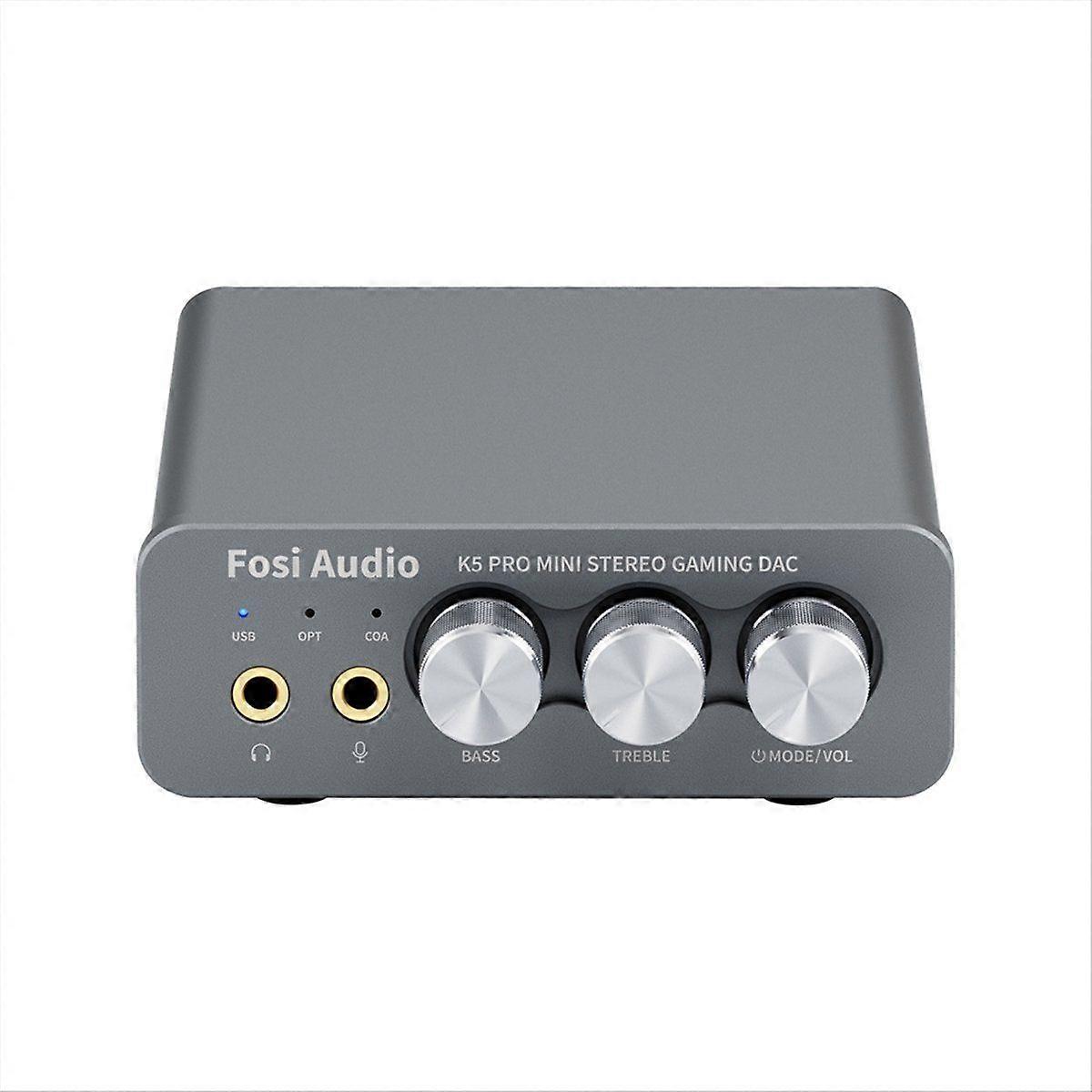 K5Pro USB DAC Gaming Headphone Amplifier with HiFi Stereos