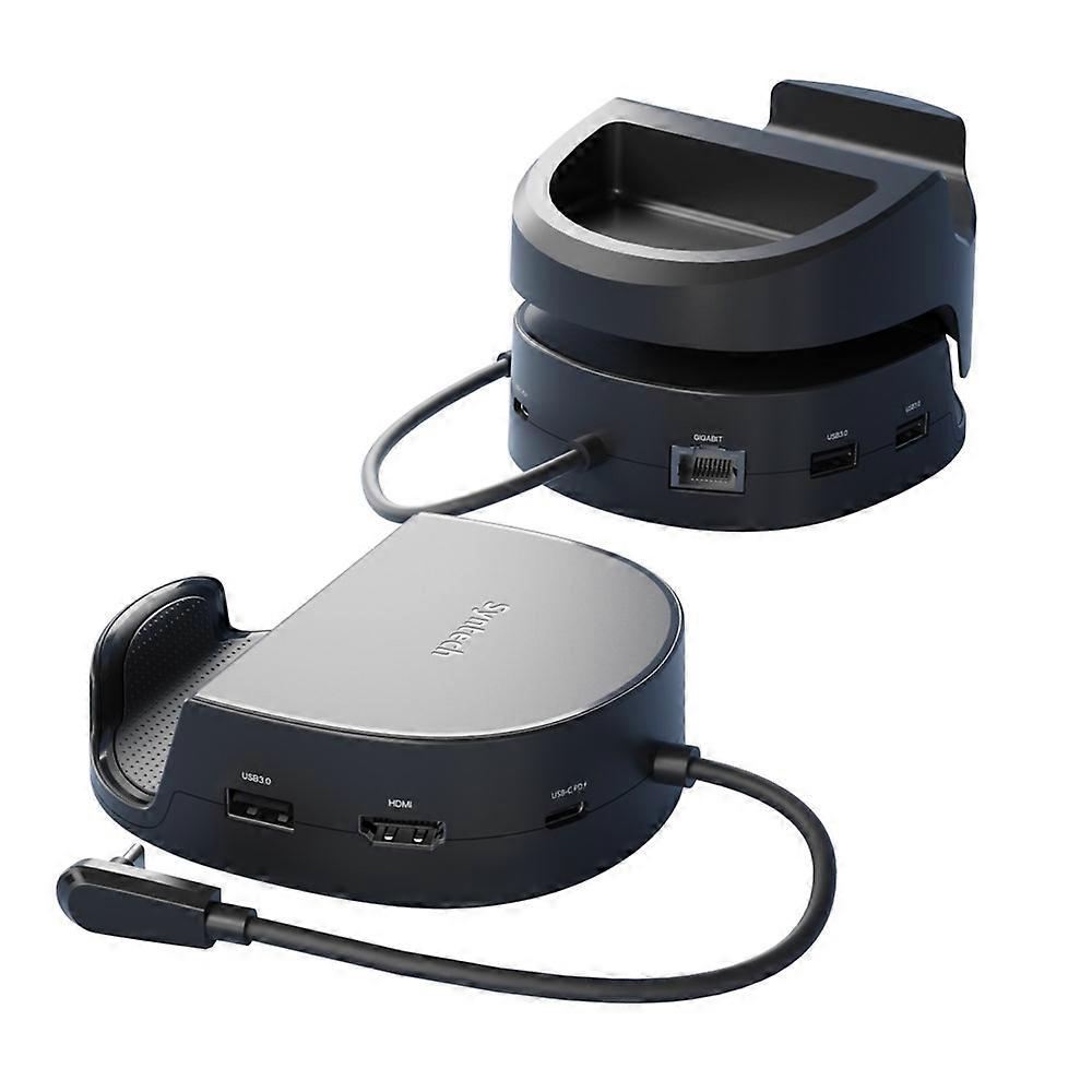 SYNTECH SYNM050 6 in 1 Expansion Docking Station 4K HD / Gigabit Ethernet / USB 3.0 Multi-Port Hub for Game Consoles