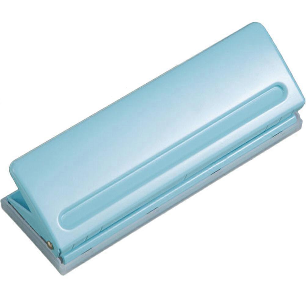 Paper Hole Punch Loose-leaf Notepad Puncher Punching Tool Handheld Dicrool Notebook Metal Desktop