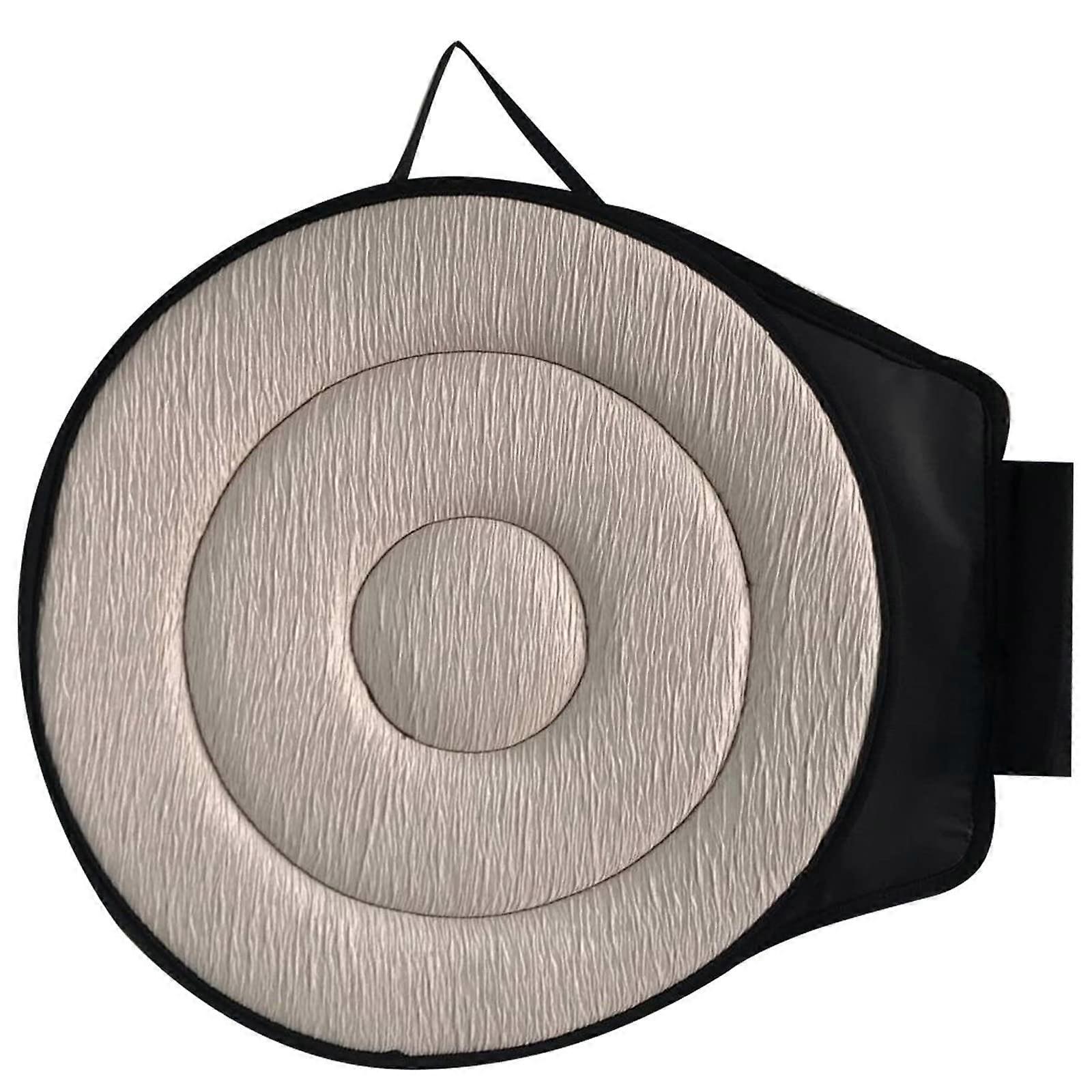 Rotating Seat Cushion For Cars And SUVs, Breathable, NonSlip, 360Degree Rotatable, PressureRelieving, Portable Beige