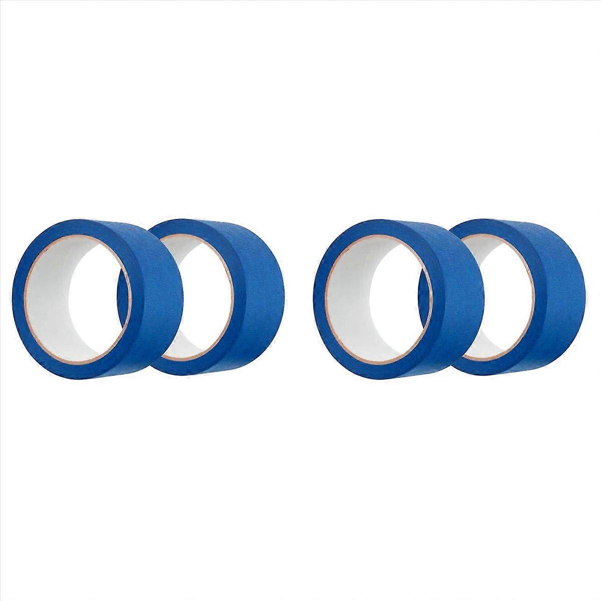 2Pcs Blue Painters Tape 2 Inches Wide,Removable Masking Tape