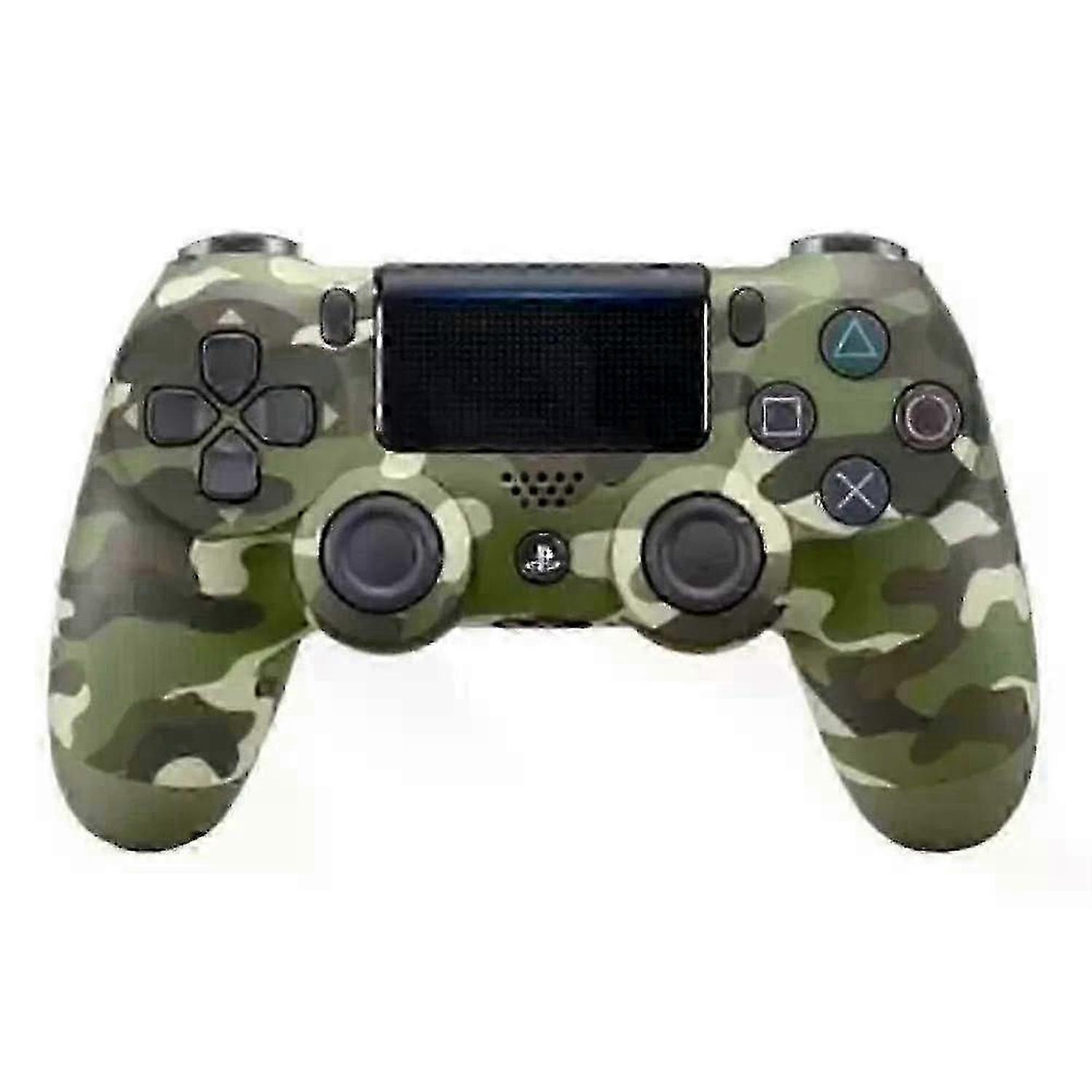 PlayStation 4 DualShock 4 ワイヤレスコントローラー オフィシャルカモフラージュ グリーンカラーバージョン