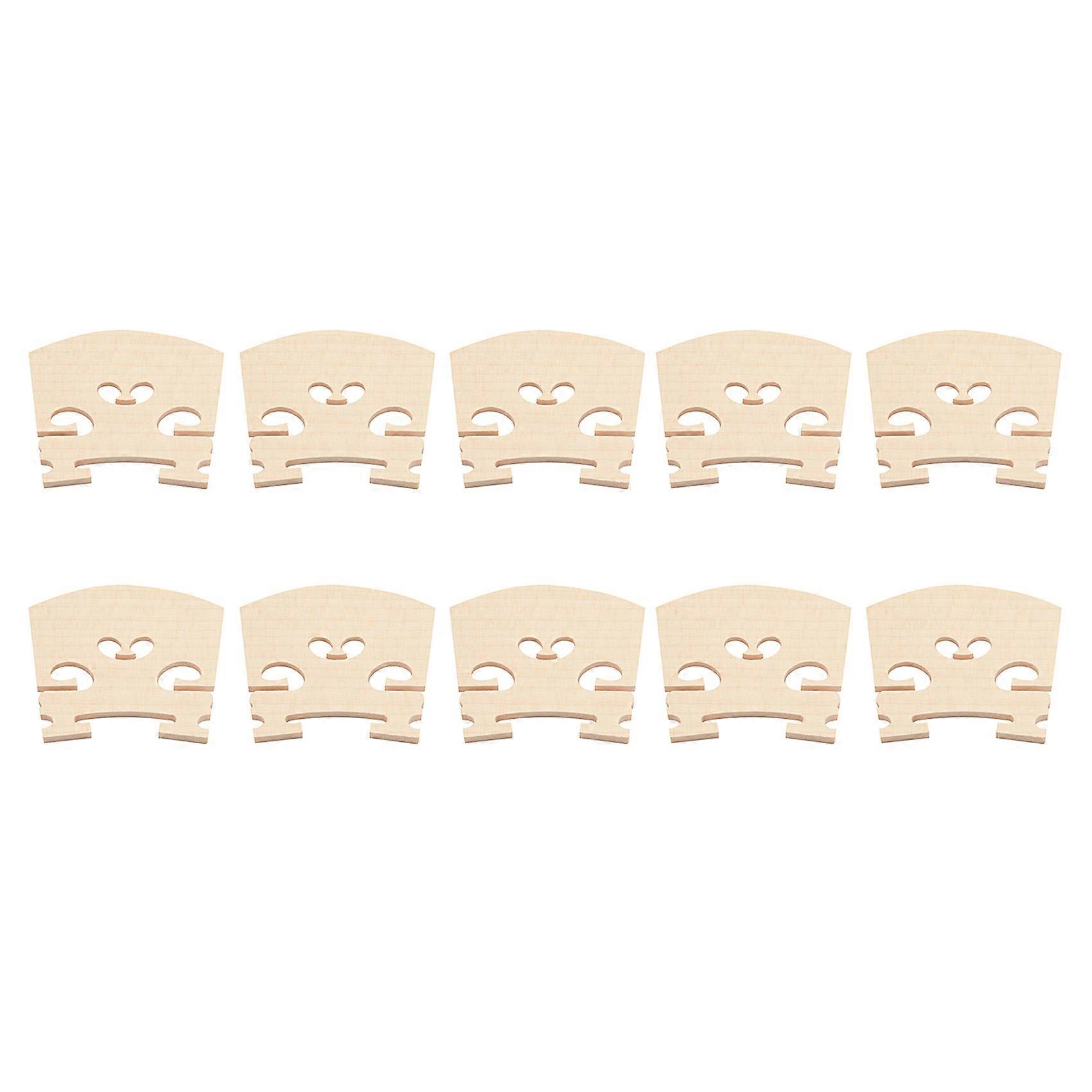 Violin Bridge 4/4 Maple Leaf Violin Bridge 10 Pack Violin Parts Violin Code