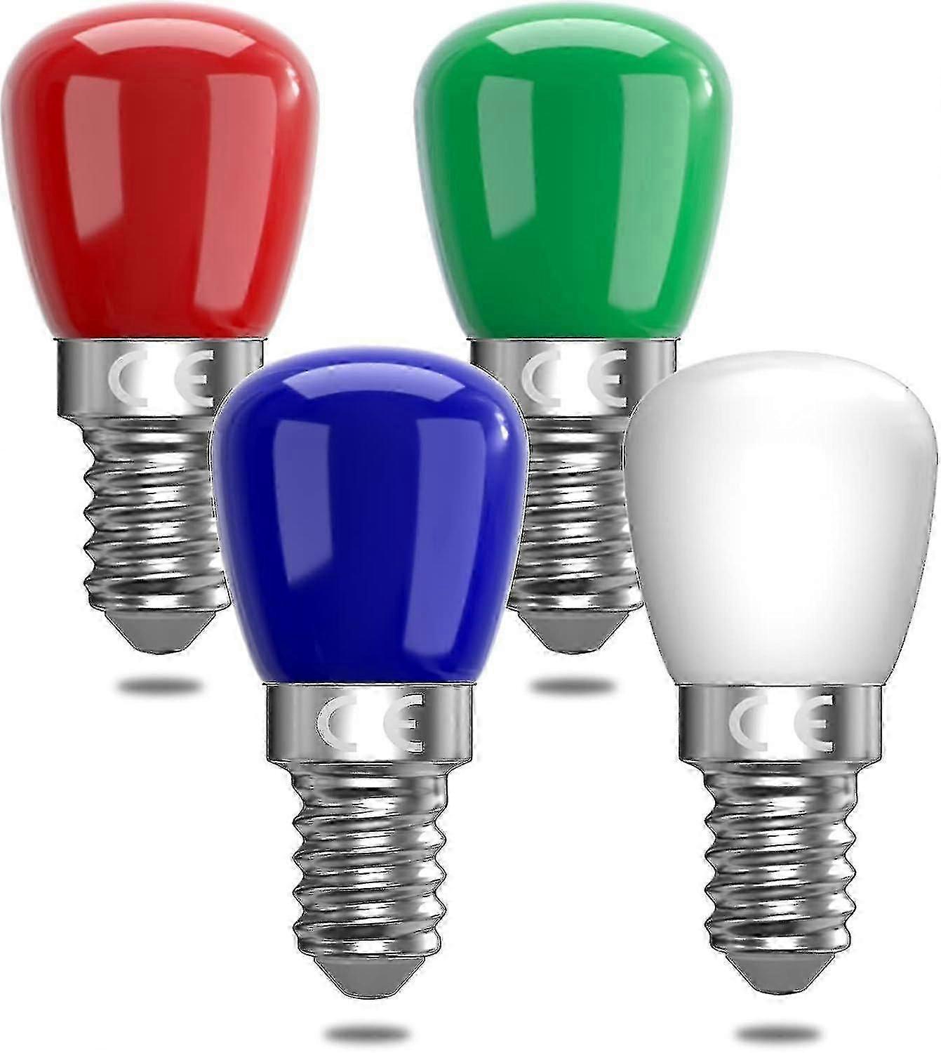 E14 カラフル LED 電球、3W 赤、緑、青、温白色電球、AC220-240V 対応、ハロウィン/クリスマス/フェスティバル、バー/パーティー用カラーライト