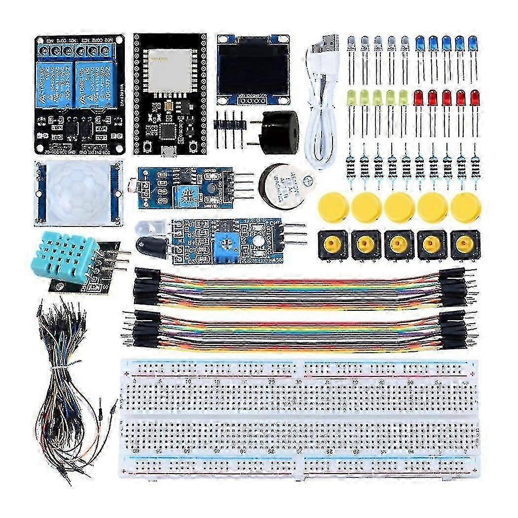 Esp32 Wifi Board Super Kit Iot Development Board For Project, Great School Training Esp32 Kits