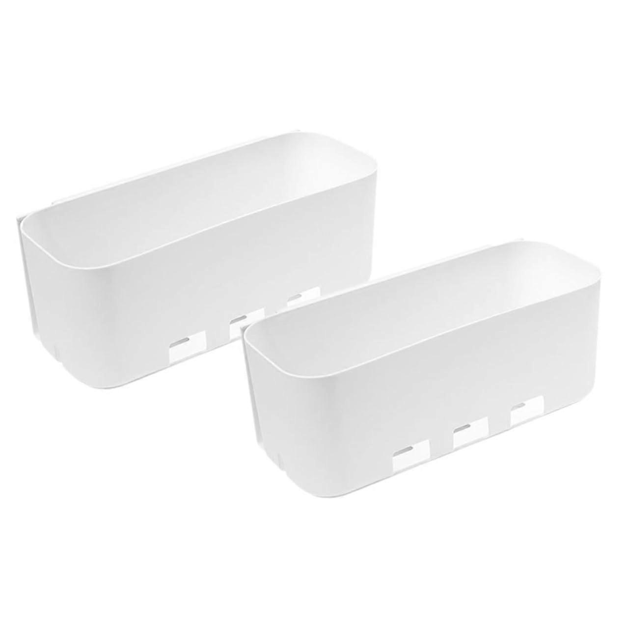 PullOut Under Sink Organizer 2Pack DrawerType NoDrill Kitchen And Bathroom Cabinet Storage Rack