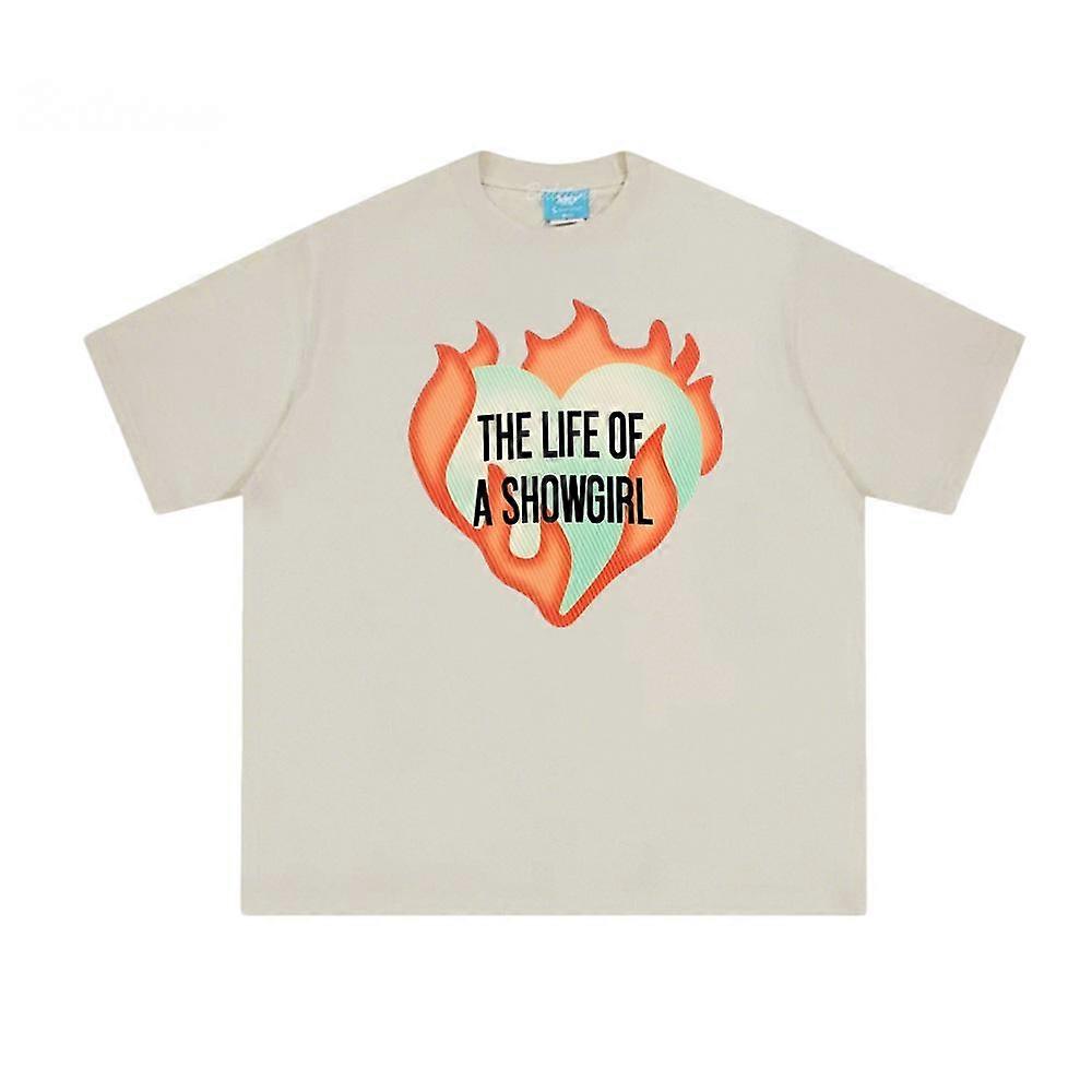 Topy Swift Fans Peripheral Nové album Život tanečnice Trička s grafickým potiskem Letní bavlněné kulaté tričko