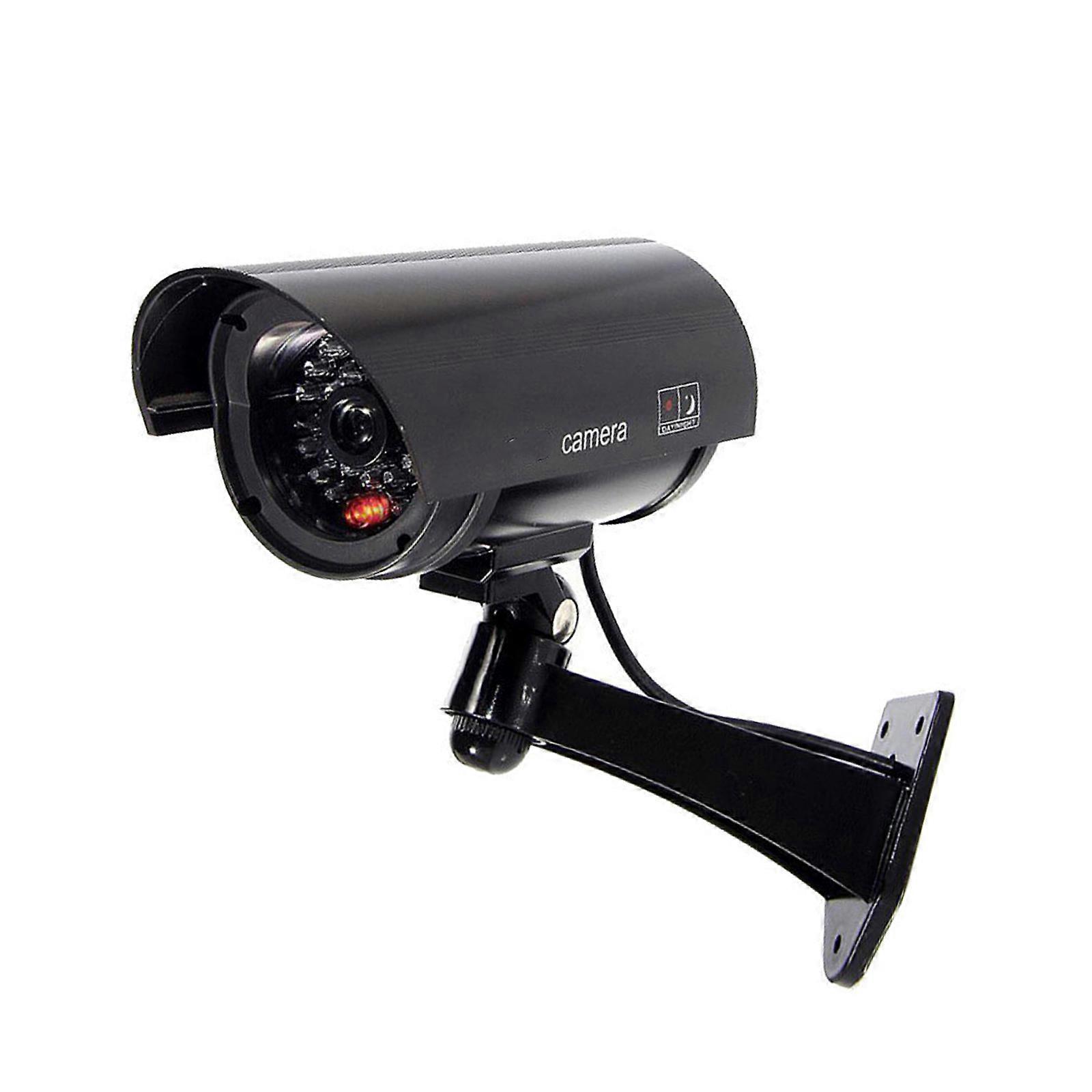 Economical  Observation Camera Realistic Design Weather Resistant Plastic for Property Guard  Black