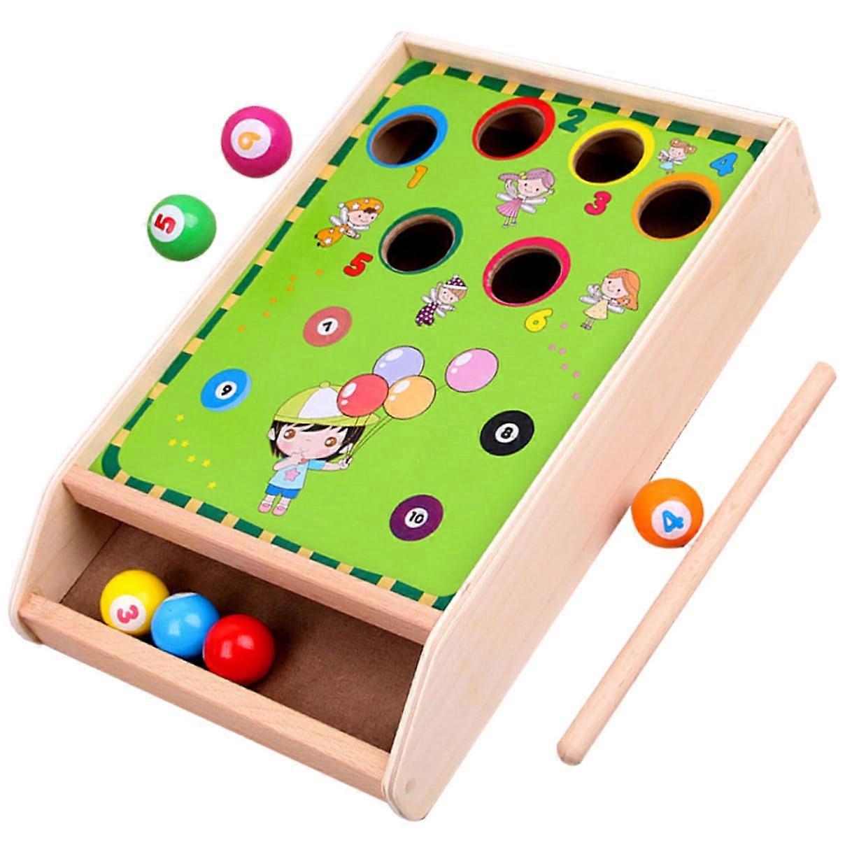 Mini Pool Table Portable Billiard Game for Adults and Kids Family Fun Desktop Play