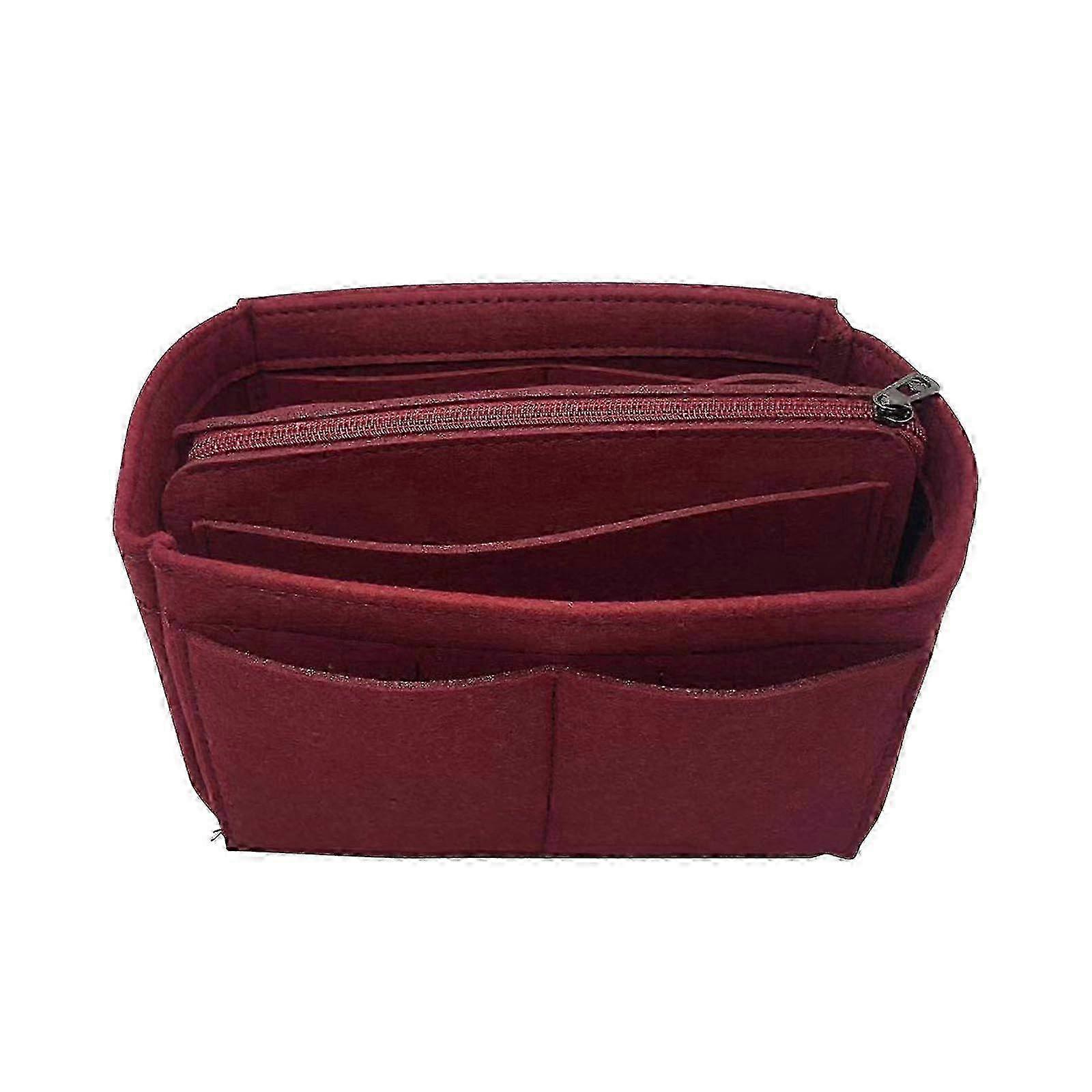 Travel Bag Insert Soft Inner Bag Purse Liner Handbag Insert Bag Felt Insert Bag 3 Sizes