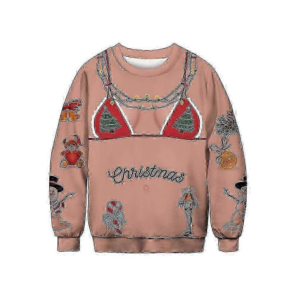 Noël Femmes Hommes Ugly Pull de Noël Pull Pull PullEr Tunique