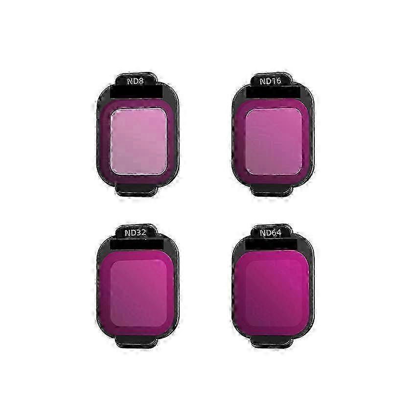 Filter ND64 ND8 Light Reduction Vlog Aerial Camera ND16 Filter Accessories for DJI FLIP (ND8 + ND16 + ND32 + ND64) z