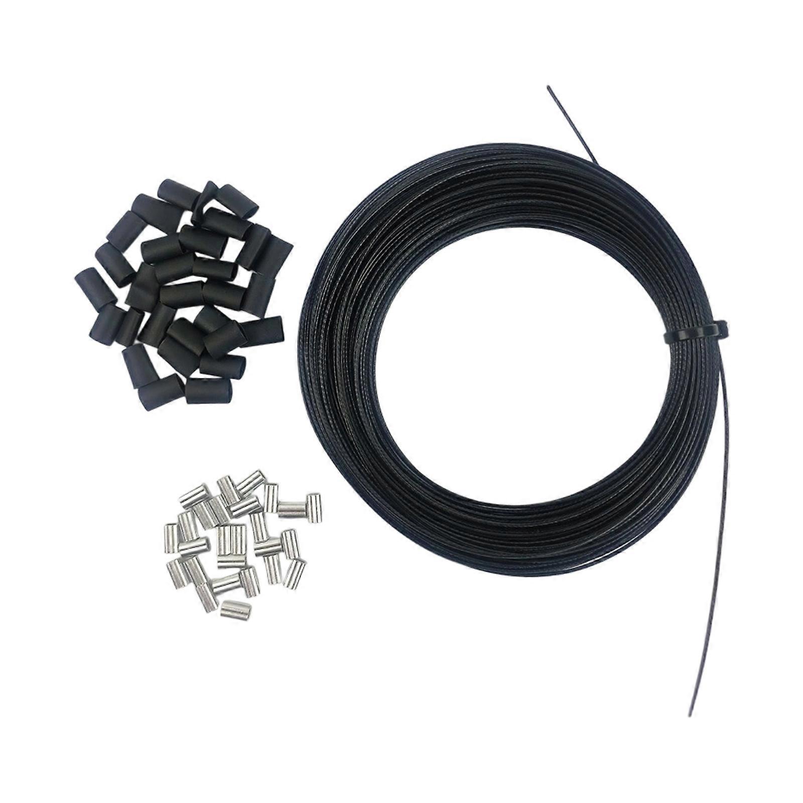 Not Erosion Steel Wire Angling Line Feature Heavy Type Coating For Fishing Multicolor