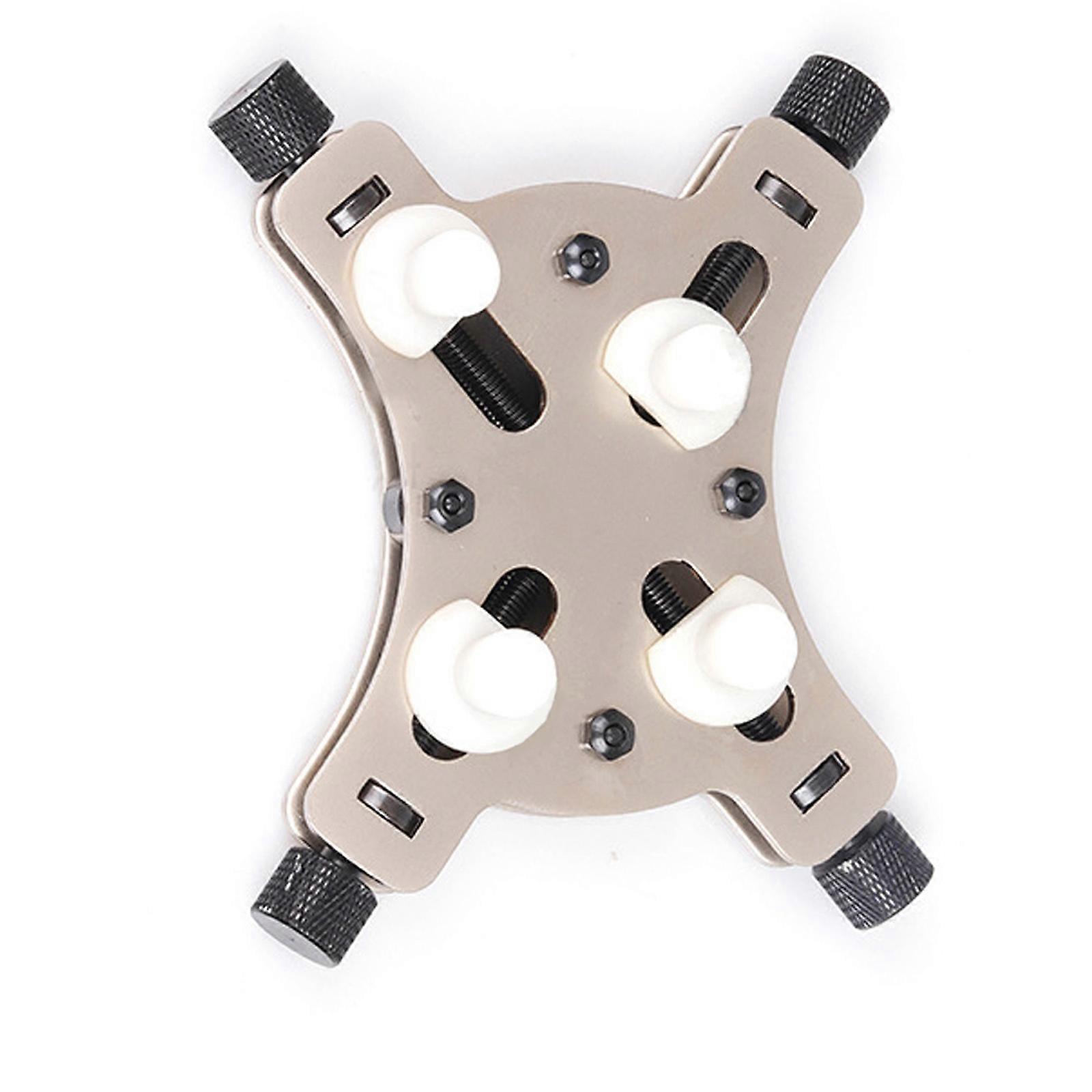 Efficient Watch Repair Tool Set For Watch Backs Open And Strap Adjustment Nonslip Watch Fixing Holder for Battery Change Multicolor